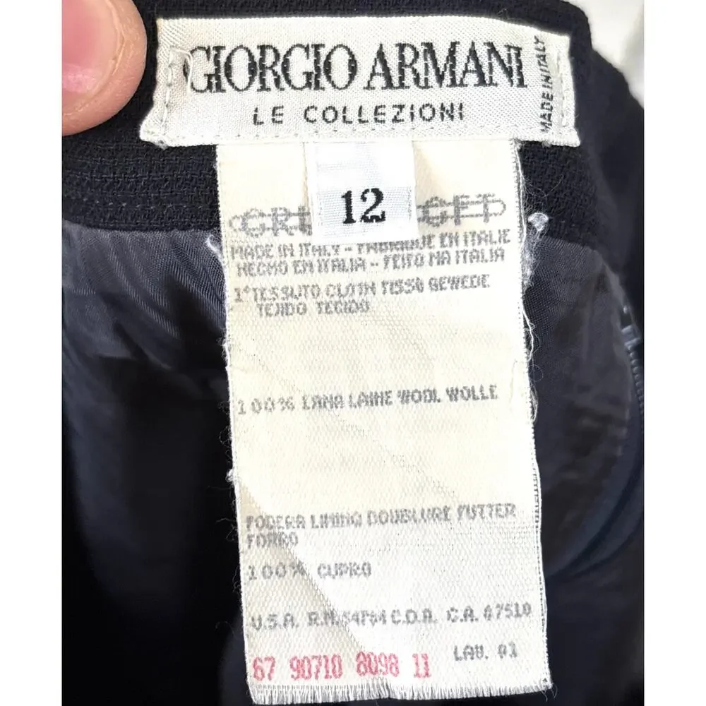 Giorgio Armani timeless tailoring
